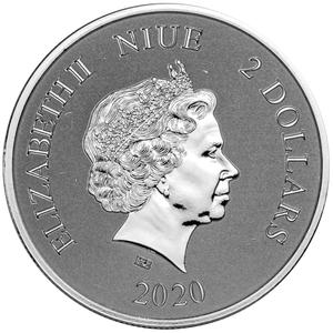 Niue 2 Dollar 2020 Silver Coin