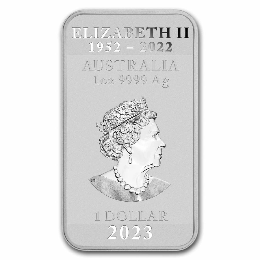 2023 Australia Dragon 1 oz Silver Bar