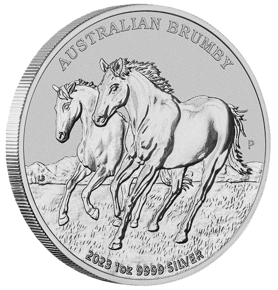 Australian Brumby 2023 1oz Silver Coin