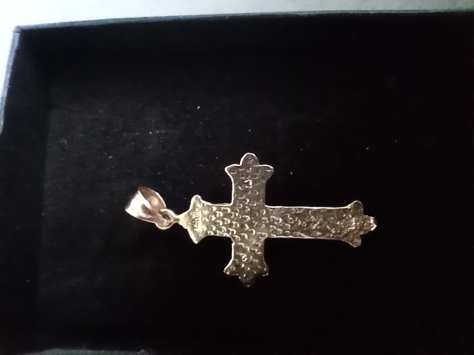 14ct Gold Cross Pendant