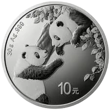 Chinese Silver Panda Coin 30g