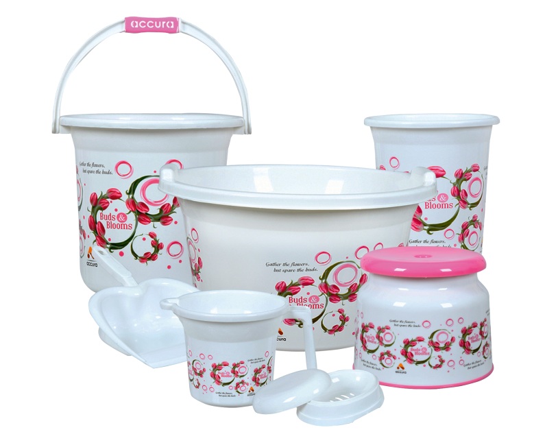 Floral Bathroom Set
