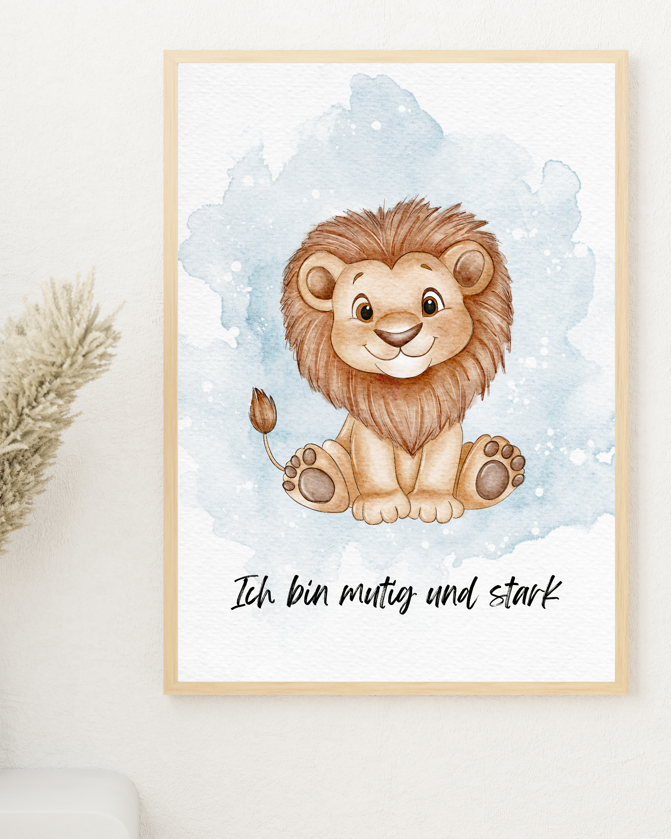 Kinderprint "Löwe"