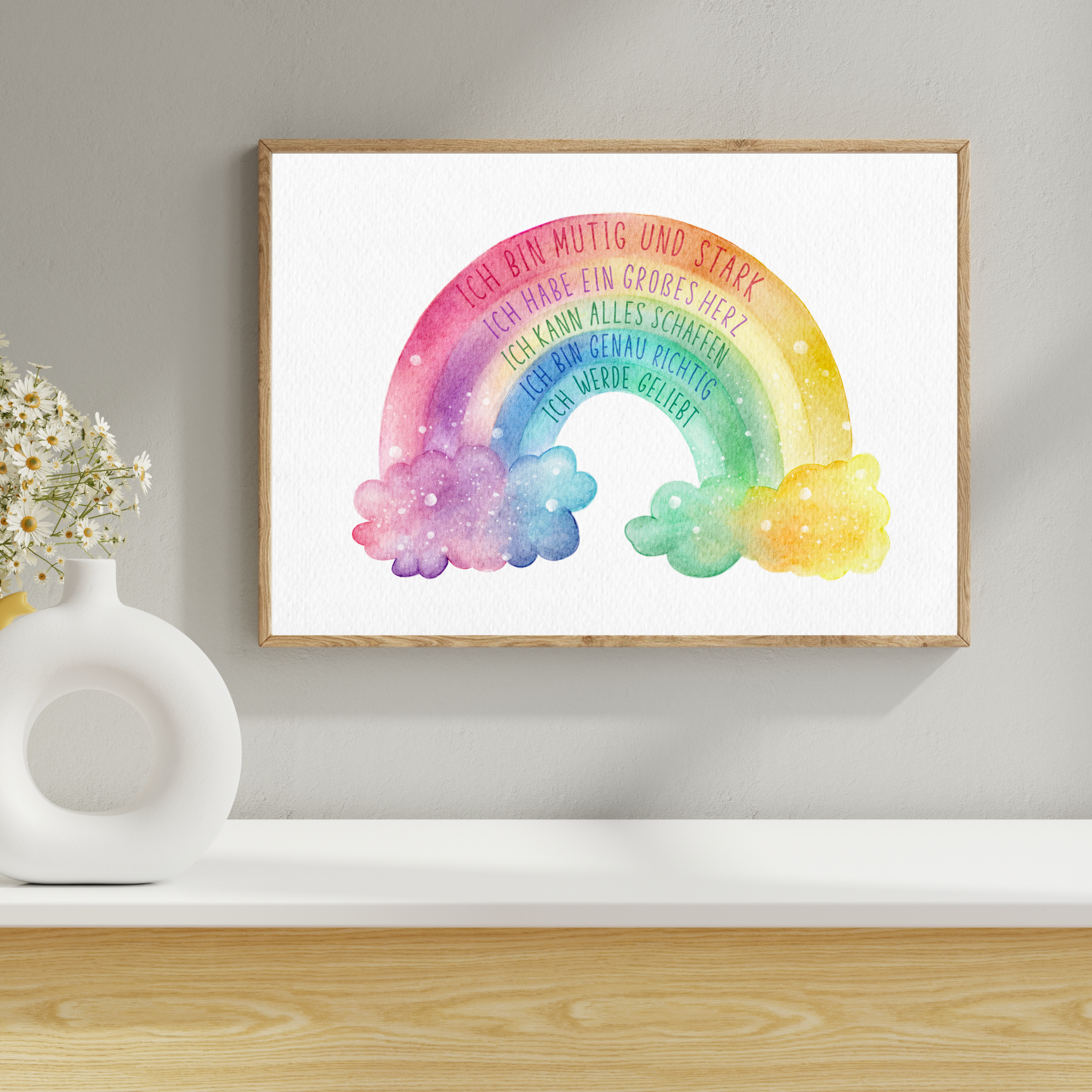 Kinderprint "Regenbogen"