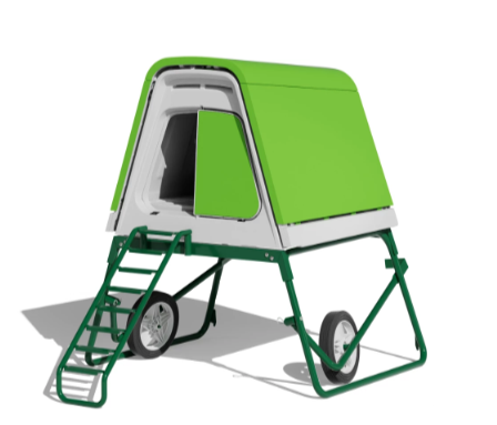 Poulailler mobile OMLET "Go Up" pour 3 grandes poules sans grilles