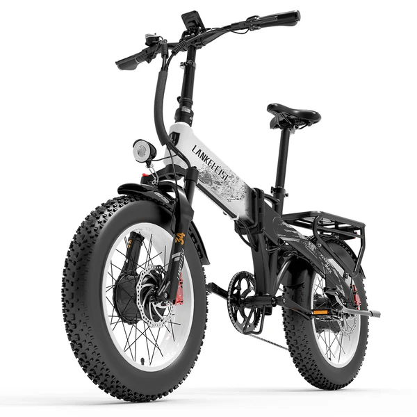 Vélo électrique pliable à double moteur 2000W X2000 MAX LANKELEISI