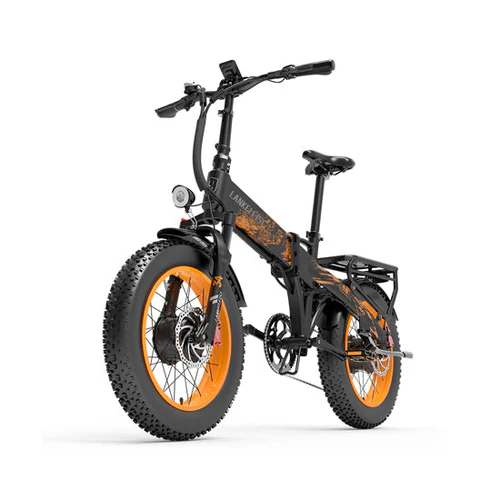 Vélo électrique pliable à double moteur 2000W  X2000 MAX LANKELEISI