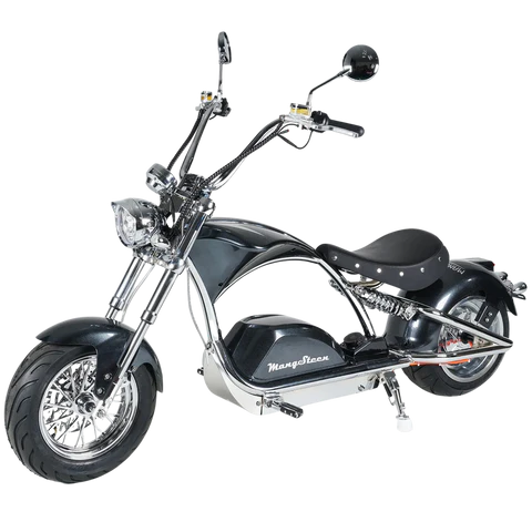 Moto éléctrique Citycoco chopper harley M1PS chromé 2000/4000w 80 km/l MANGOSTEEN
