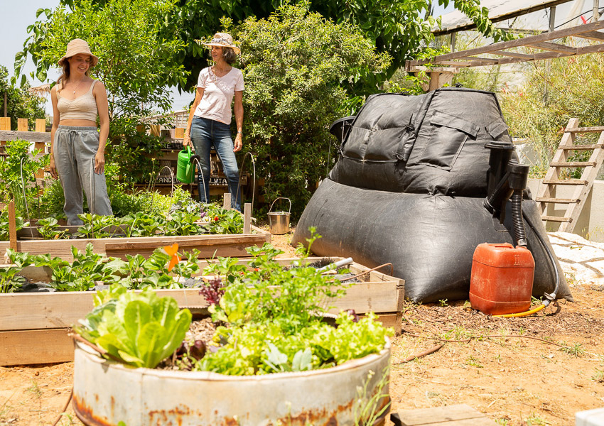 Système Production de Bio Gaz Nomade 2 mètres cube HOMEBIOGAS