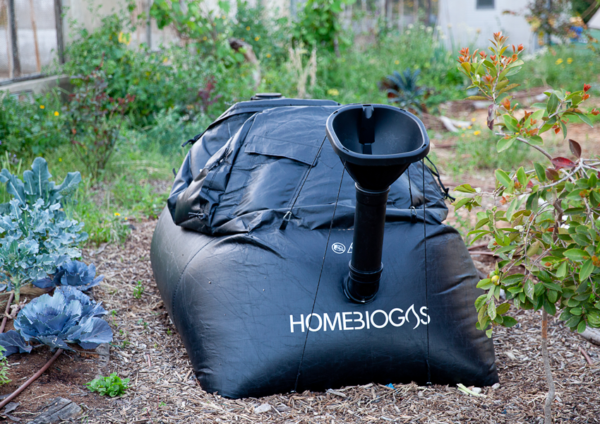 Système Production de Bio Gaz Nomade 2 mètres cube HOMEBIOGAS