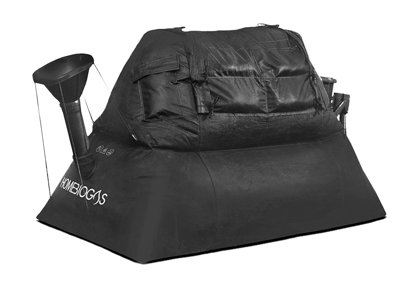 Système Production de Bio Gaz Nomade 7 mètres cube HOMEBIOGAS