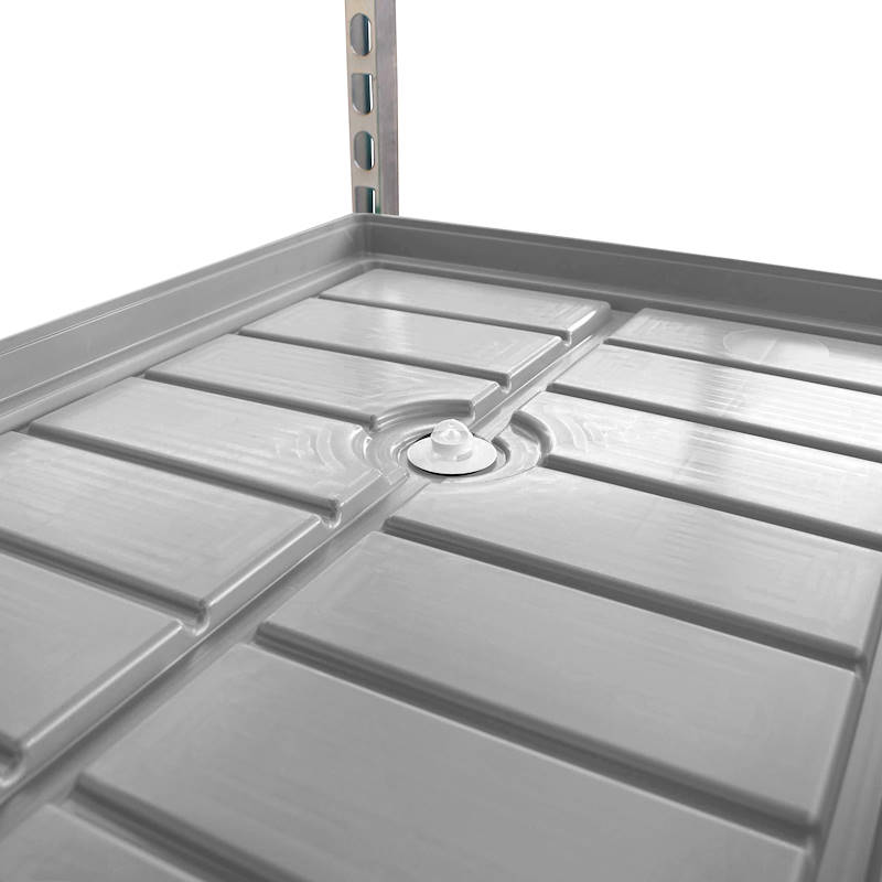 12 Bacs blanc pour Chariot de culture - Réserve d'eau avec soupape OLANDELLI