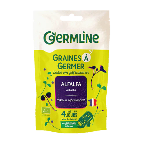 Graines à germer biologiques d'alfalfa (luzerne), 150g