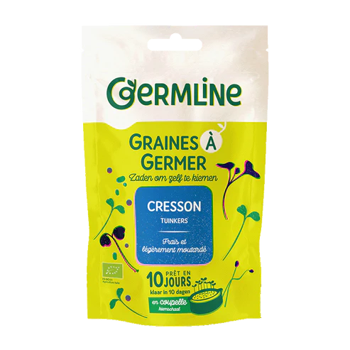 Graines à germer biologiques de cresson, 100g