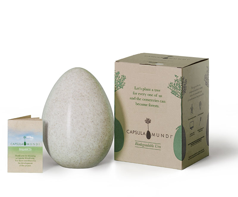 Urne biodégradable SAND CAPSULA MUNDI