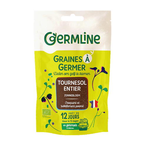 Graines à germer biologiques de tournesol, 100g