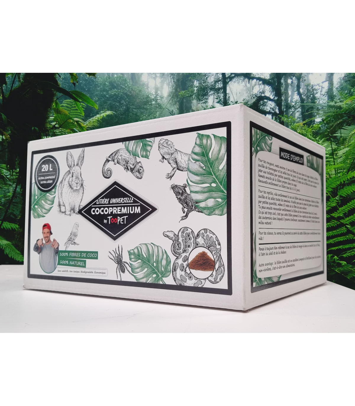 Litière Universelle "Coocopremium" by Toopet