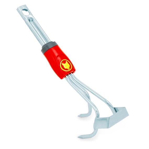 Petite griffe-sarcleuse 3 dents + grattoir MULTI-STAR - LBM OUTILS WOLF