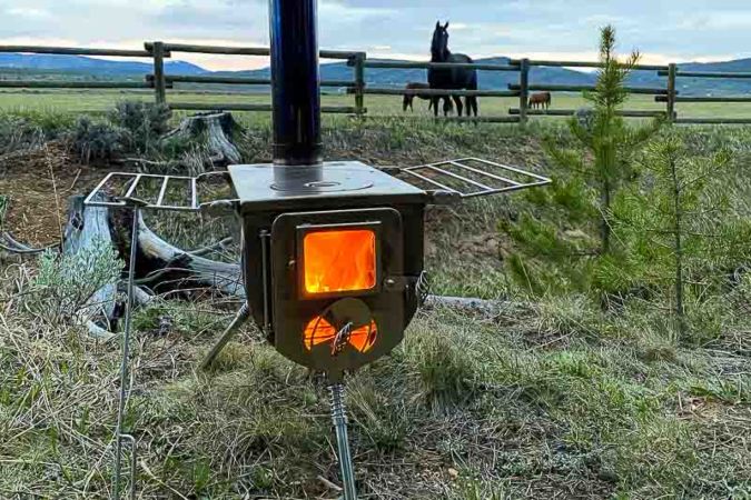 Poêle à bois camping Woodlander L (+ sortie Exit ) WINNERWELL