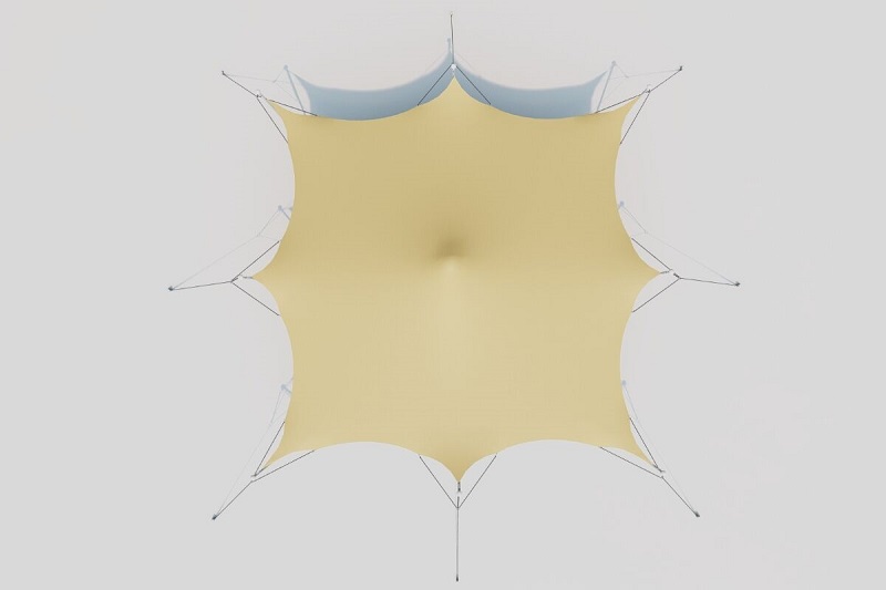 Tente de prospection  QH (Heavy) 6×6 STRETCH FLEX