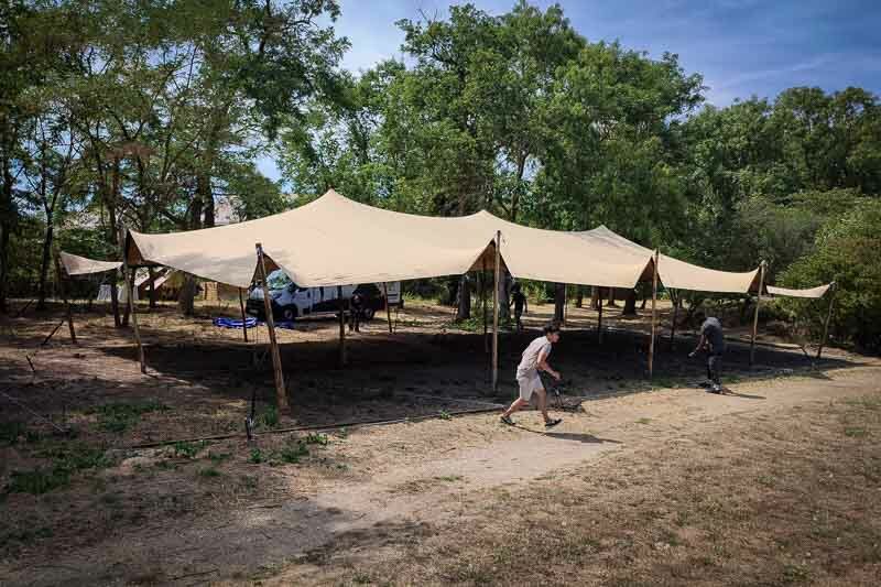 Tente de prospection QH (Heavy) 10.5×21 STRETCH FLEX