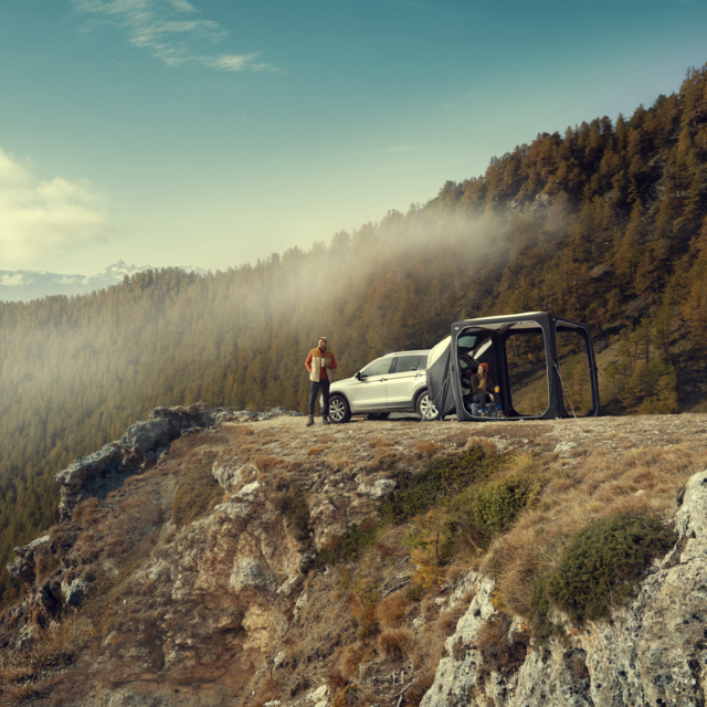 Tunnel de connexion pour l’abri modulaire gonflable HUB SUV Connection Tunnel DOMETIC