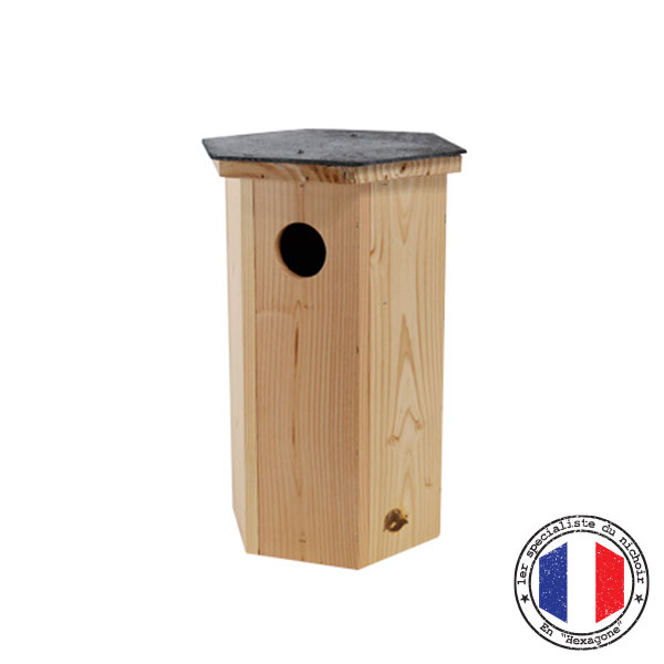 Maxi-Avibox (taille1) - Nichoir à chouettes chevêches & Cie SYMBIOSPHÈRE