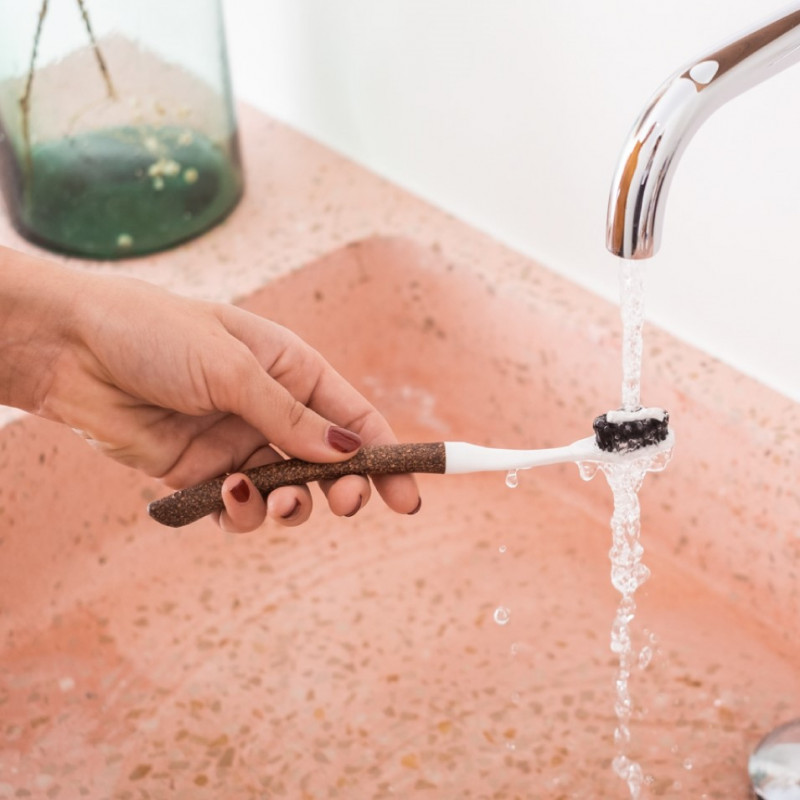 Brosses à dents à têtes rechargeables  Bonjour Édith - Liège BIOSEPTYL