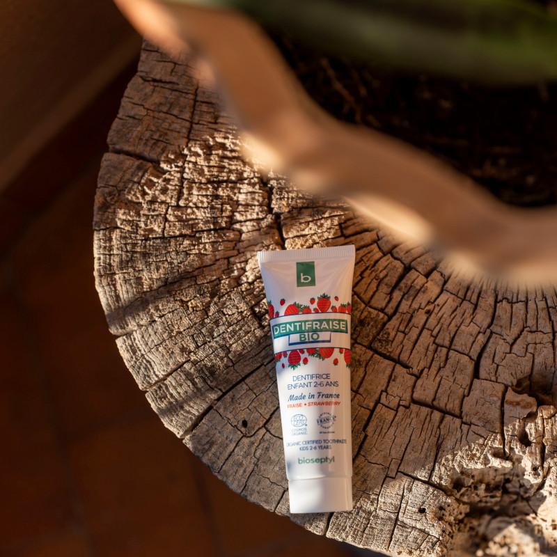 Dentifrice Fraise Enfant  Bio BIOSEPTYL