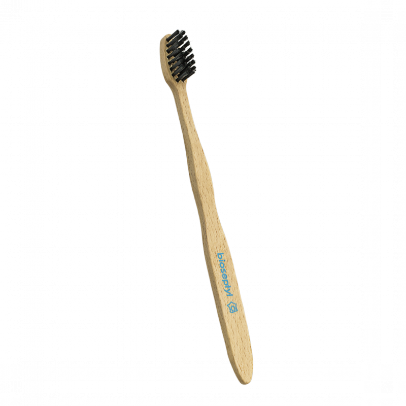 Brosse à dent à poils souple Enfant en Bois Dubois Junior BIOSEPTYL
