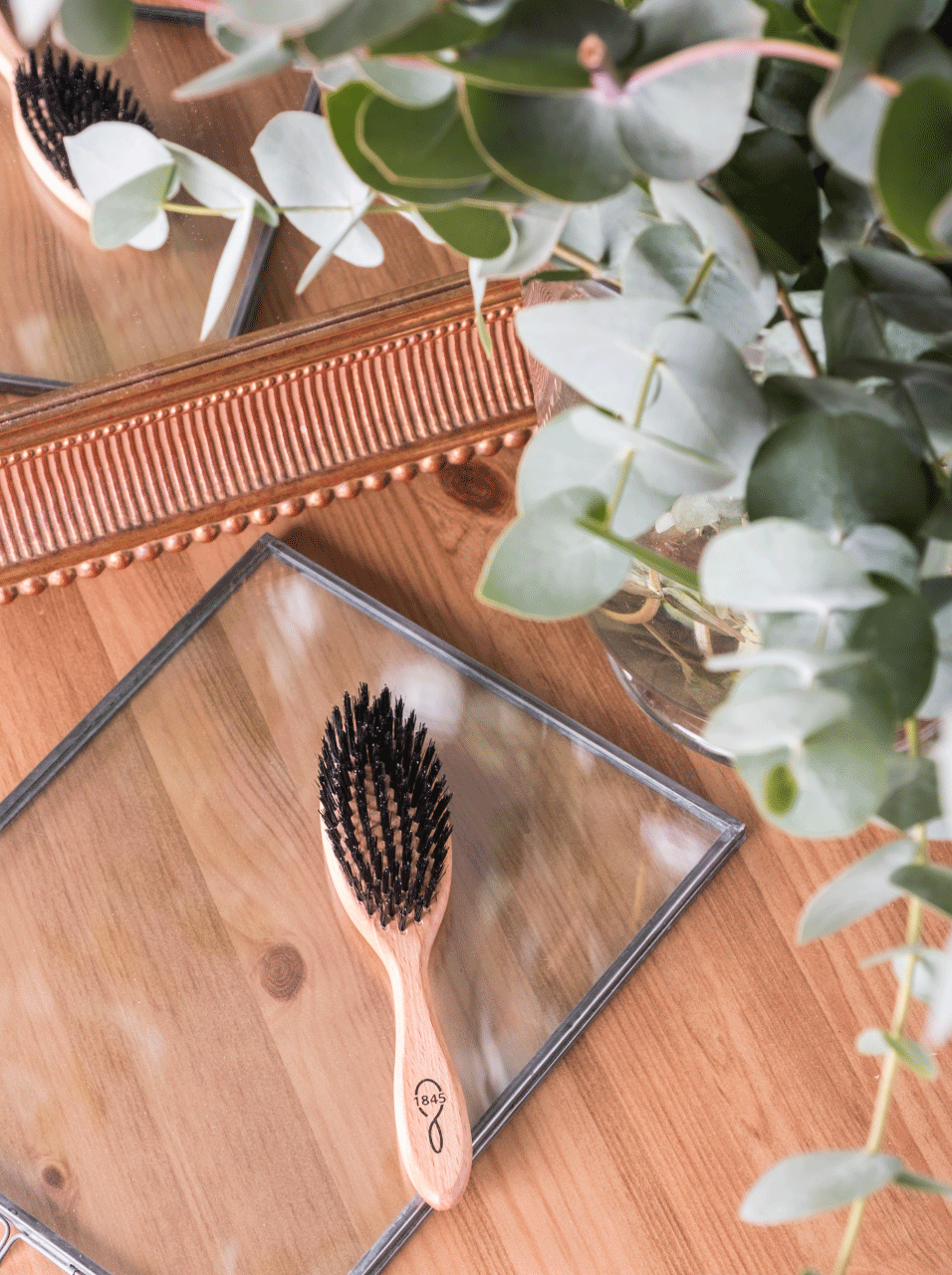 Brosse petit modèle Lissage & Soin Éco-responsable 1845