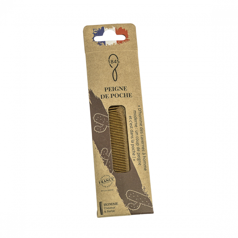 Peigne de Poche Éco-responsable 1845 