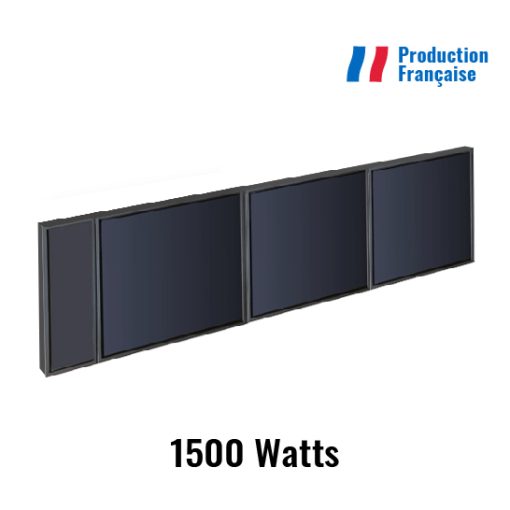 Chauffage solaire SUNAERO 3 panneaux 1500W