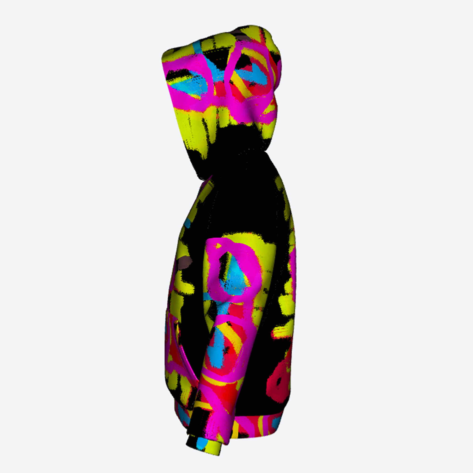 NEON WEIRDO Unisex Art Hoodie