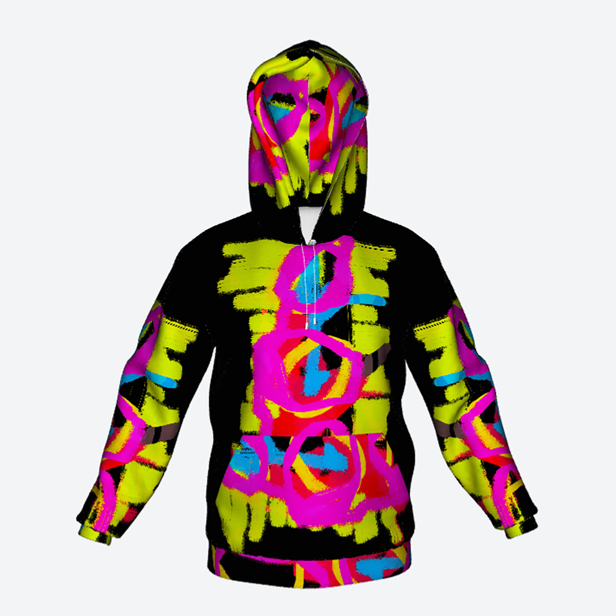 NEON WEIRDO Unisex Art Hoodie