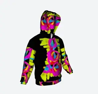 NEON WEIRDO Unisex Art Hoodie