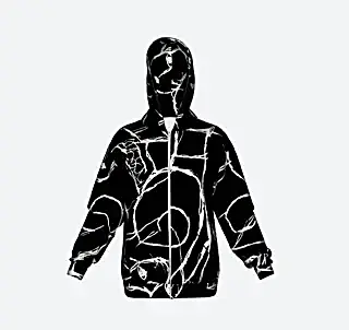 LINEA Unisex Art Zipper Hoodie