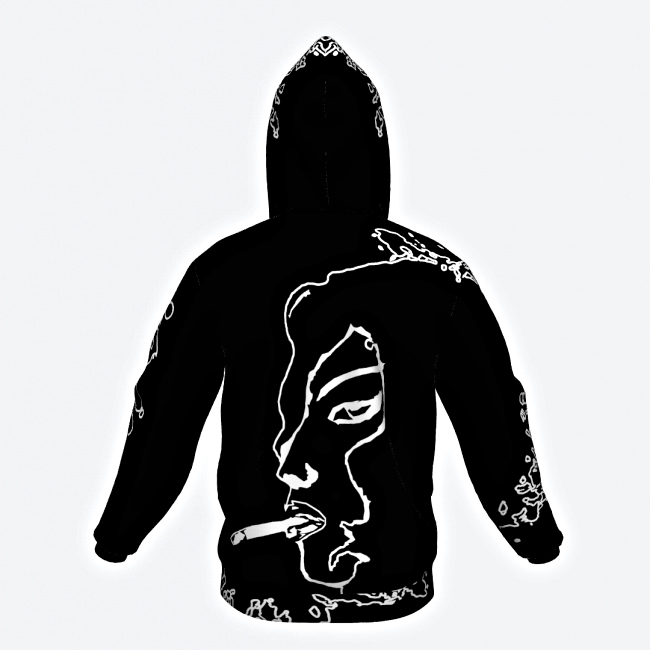 BLACK MANUKA Unisex Art Hoodie