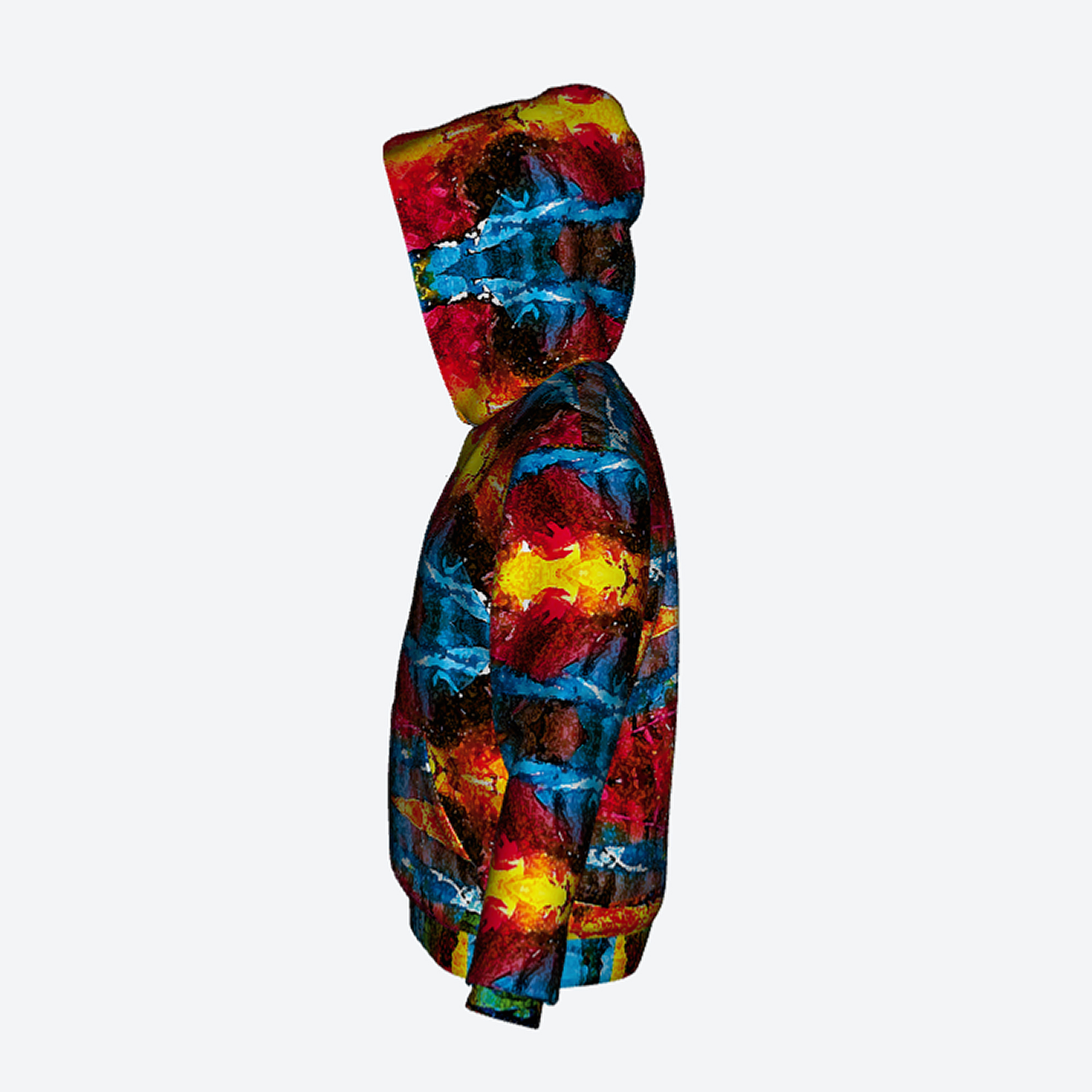 CRYSTAL FIRE Unisex Art Hoodie