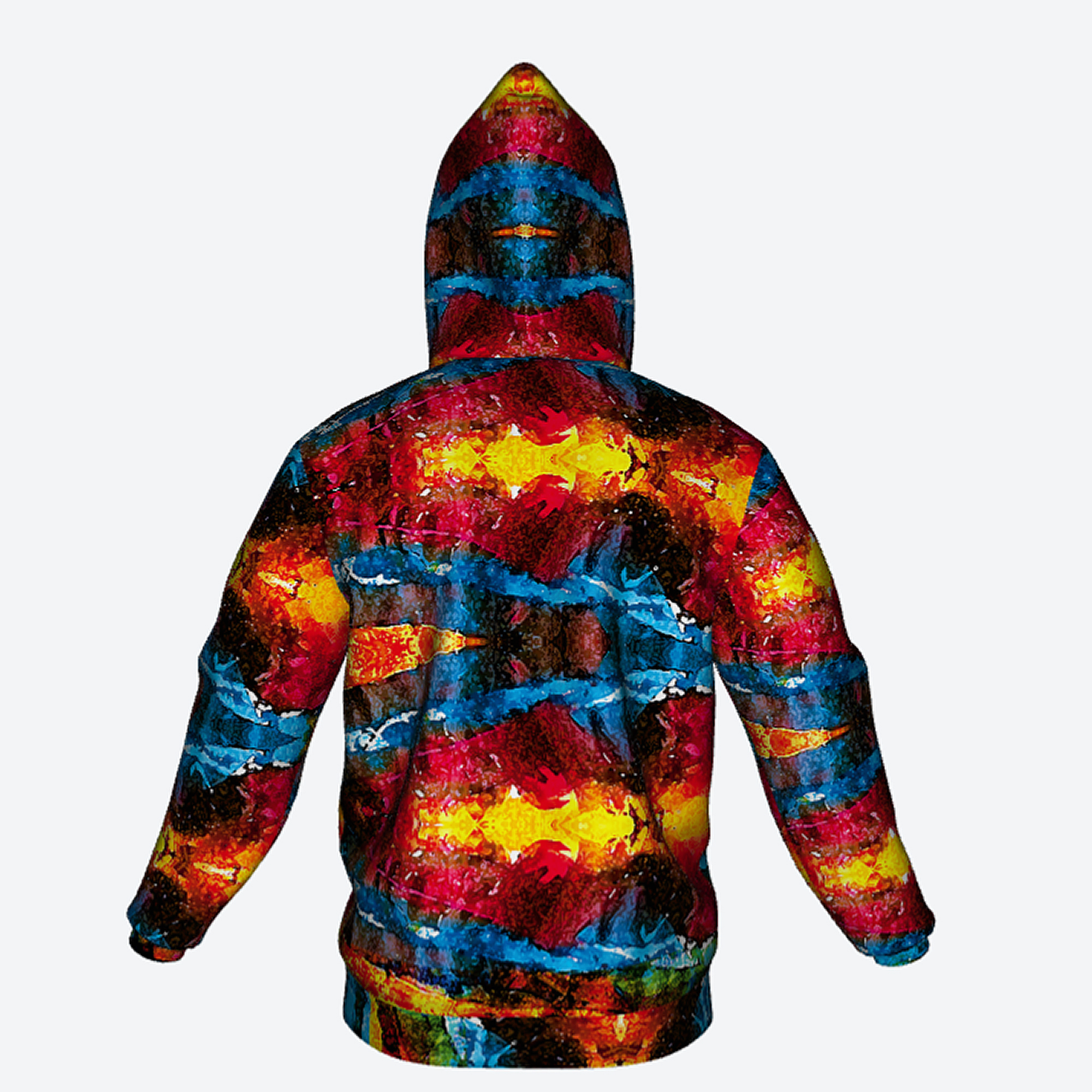 CRYSTAL FIRE Unisex Art Hoodie