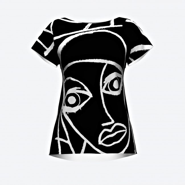 VISAGE Ladies Art Shirt