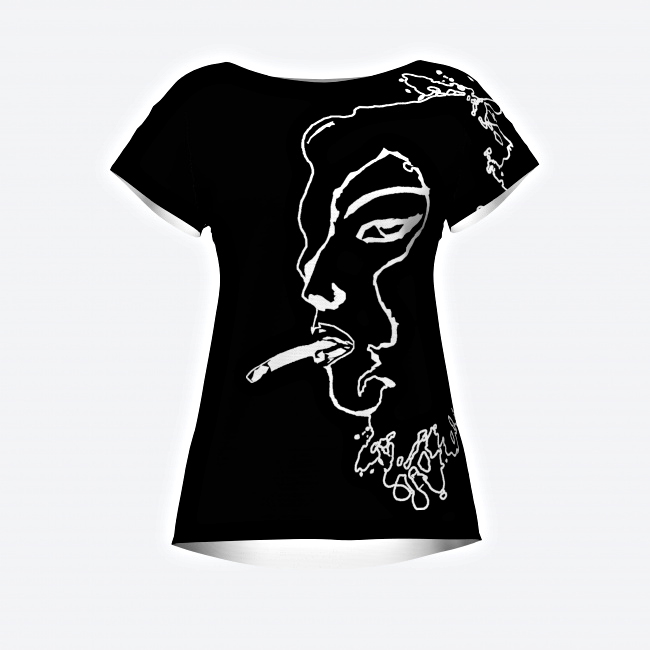 BLACK MANUKA Ladies Art Shirt
