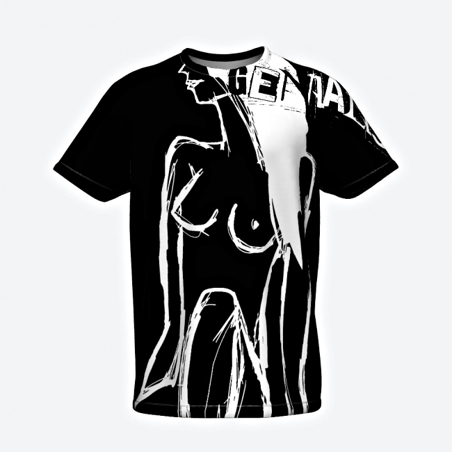 BARE NOIR Men's Art Shirt