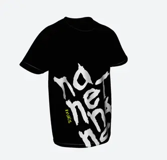 NANETNANA Men's Art Shirt