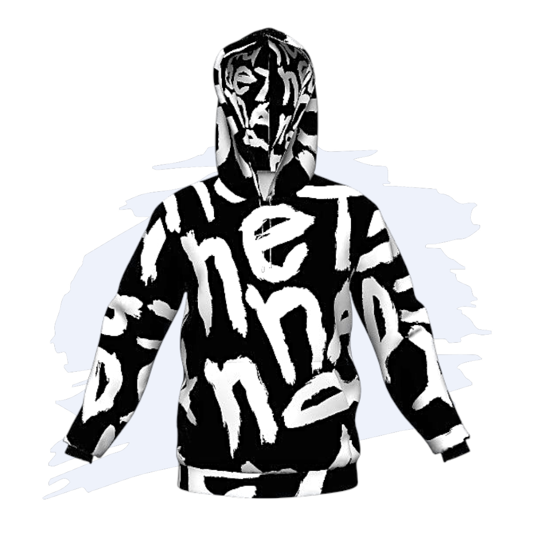 NANETNANA Unisex Art Hoodie