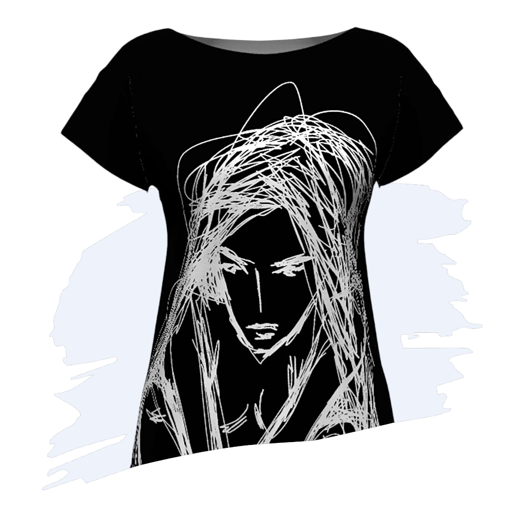 BARE ONE Ladies Art Shirt