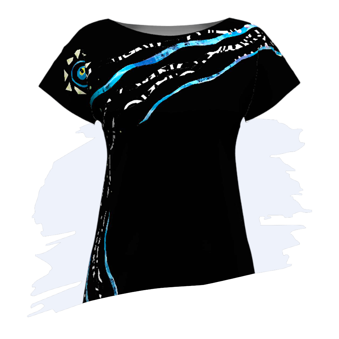 BLUEWOOD Ladies Art Shirt
