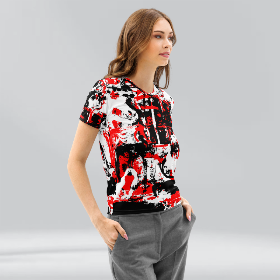 RED WEIRDO Ladies Allover T-Shirt