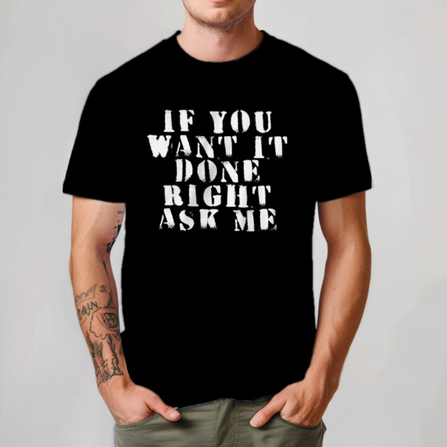 DONE RIGHT Unisex Eco T-Shirt