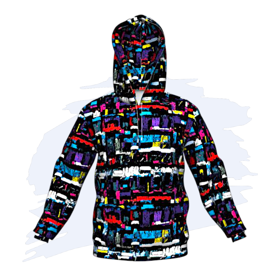 WEIRDO THREE Unisex Art Hoodie